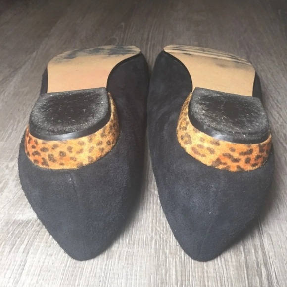 Leopard Print Slide Loafers - Picture 6 of 6